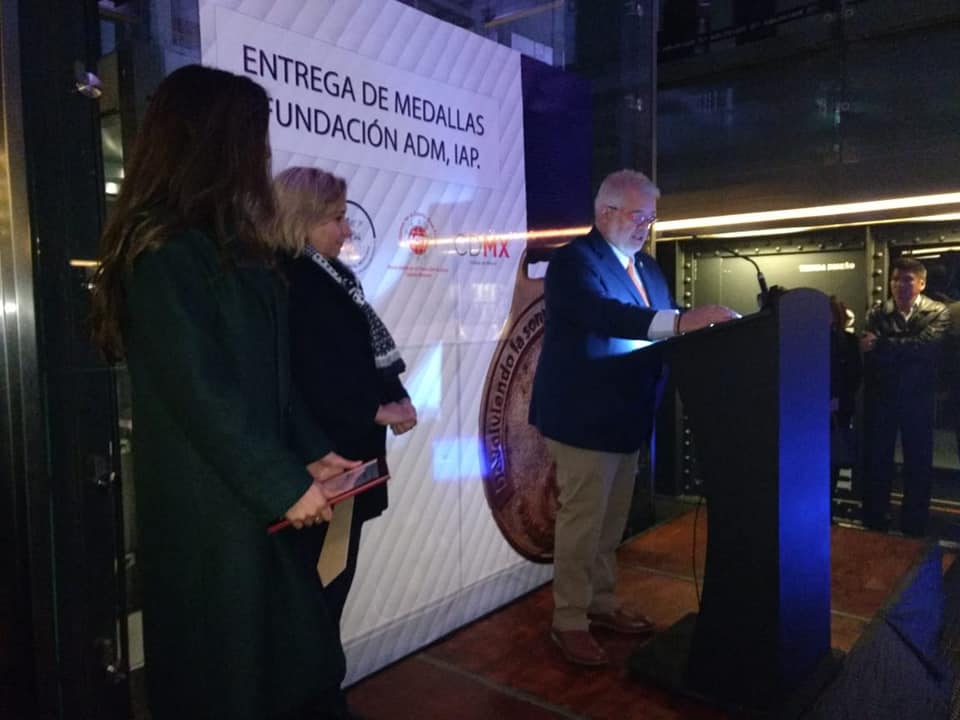 Entrega de Medallas Fundación ADM,IAP 2018