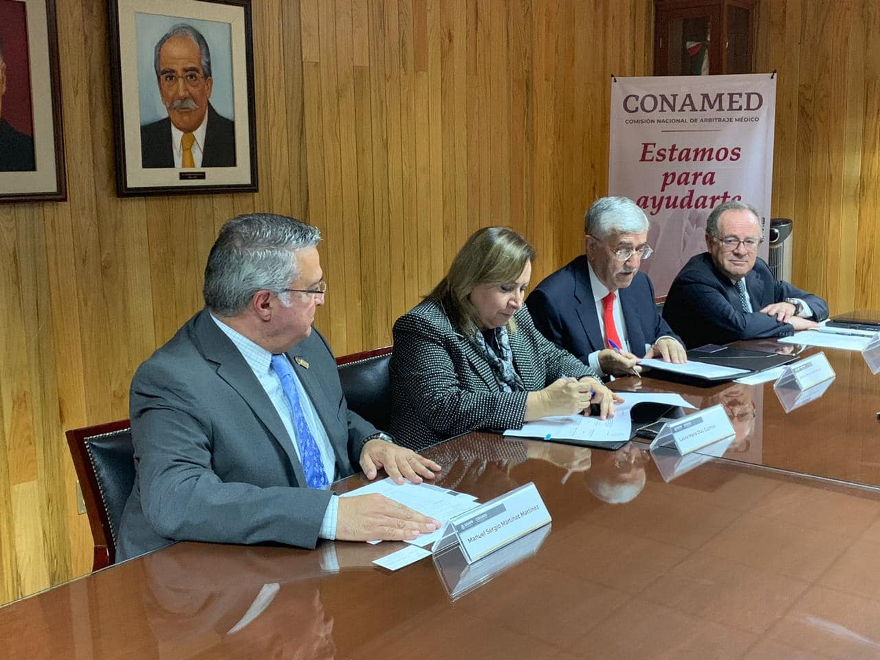 Firma Convenio ADM-CONAMED
