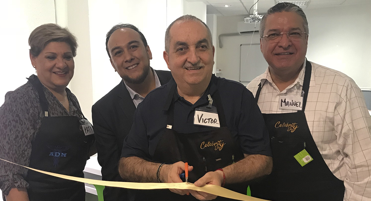 Inauguración del aula Víctor Guerrero Reynoso