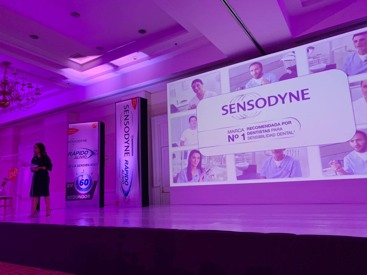 Lanzamiento de Sensodyne Rápido Alivio GSK