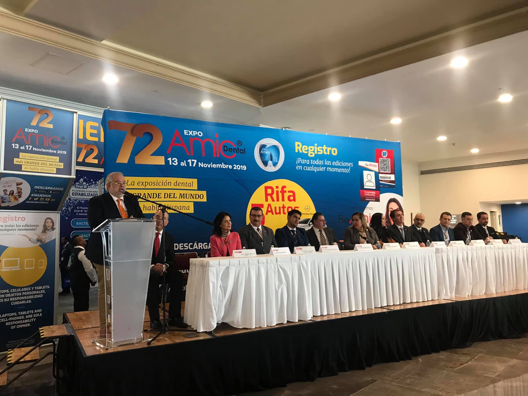 Acto inaugural de la 72 Expo Amic-Dental