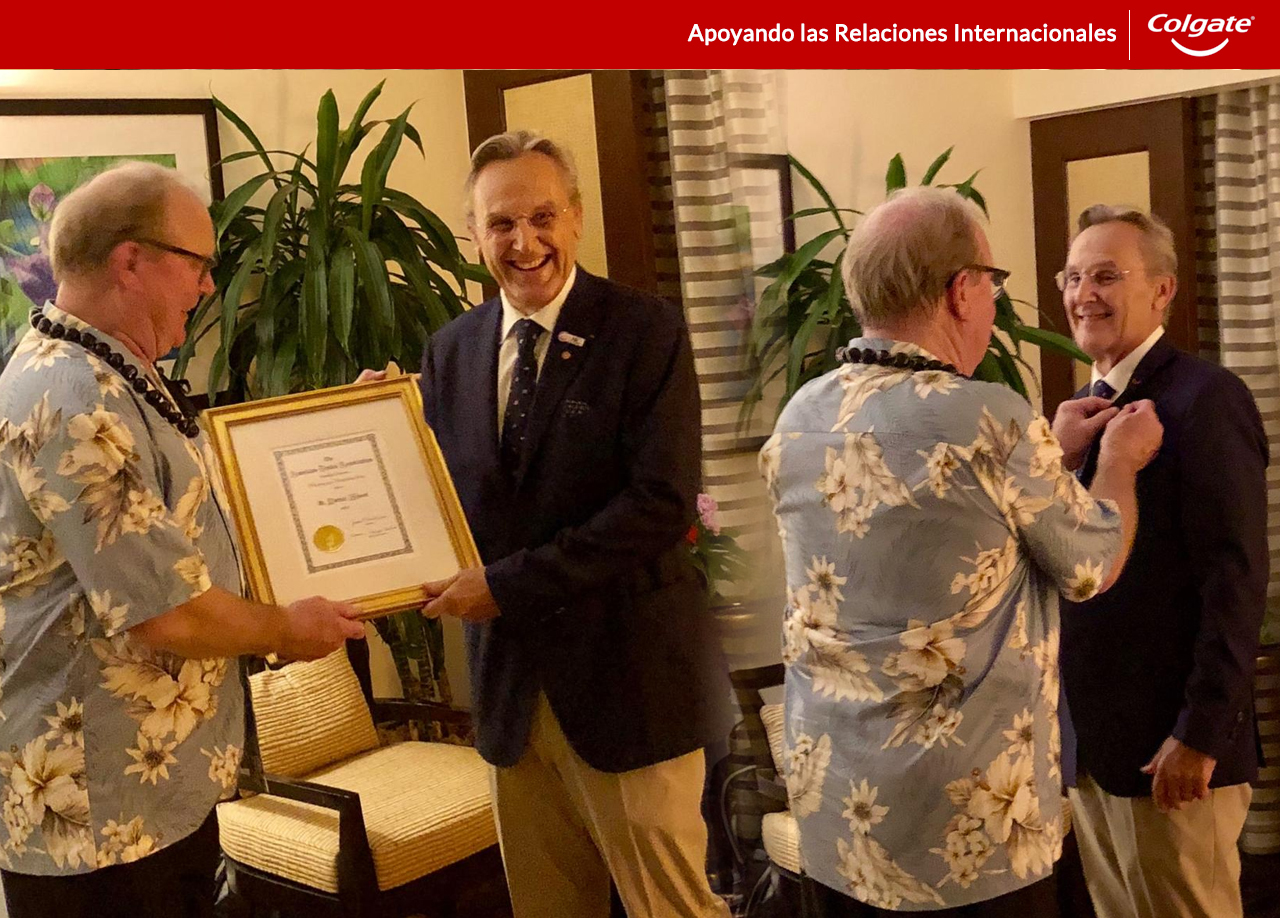 Nombramiento al Dr. Patrick Hescot, como Miembro Honorario de ADA