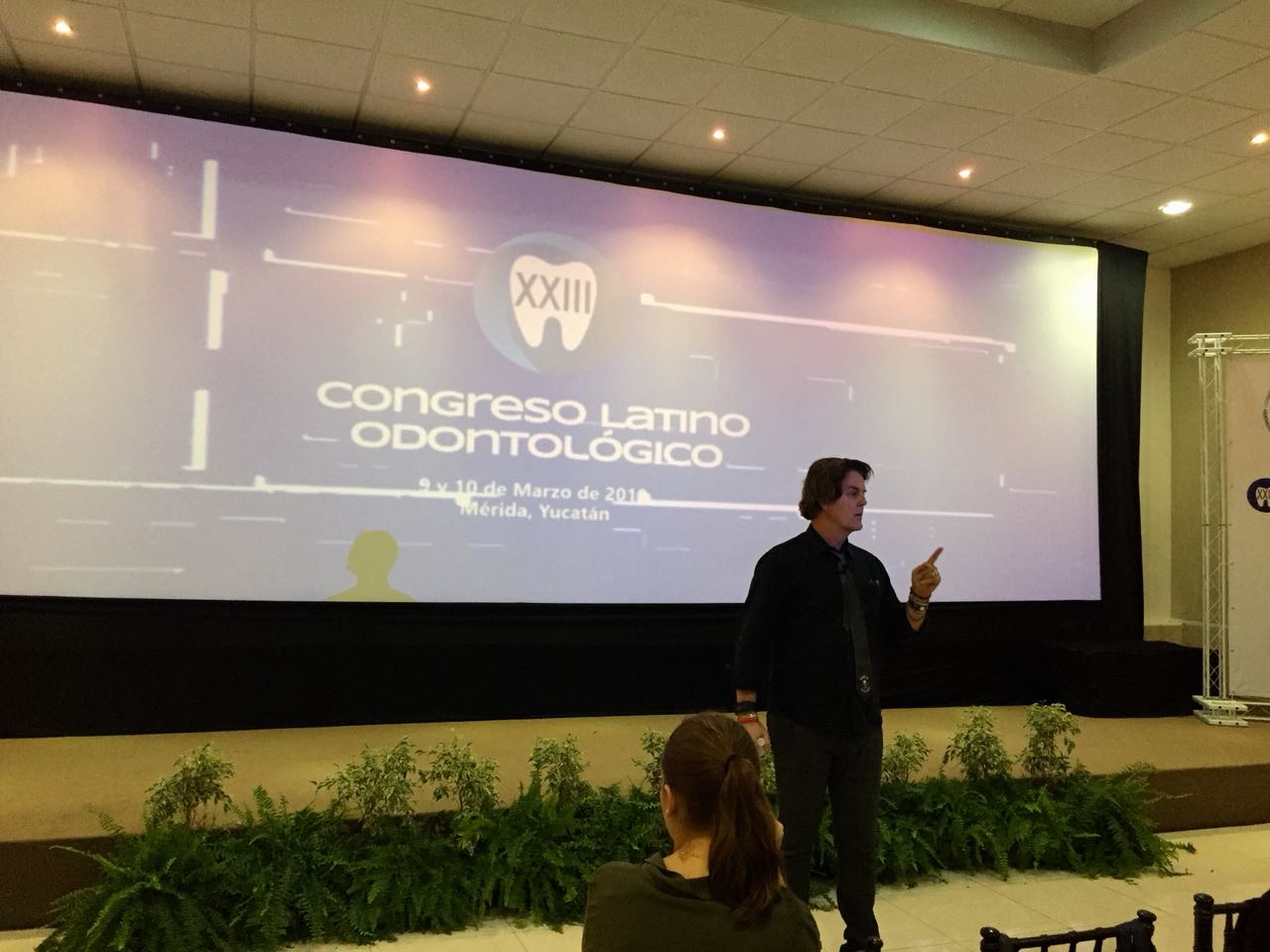 XXIII Congreso Latino Odontológico en el local de la Asociación Dental Yucateca