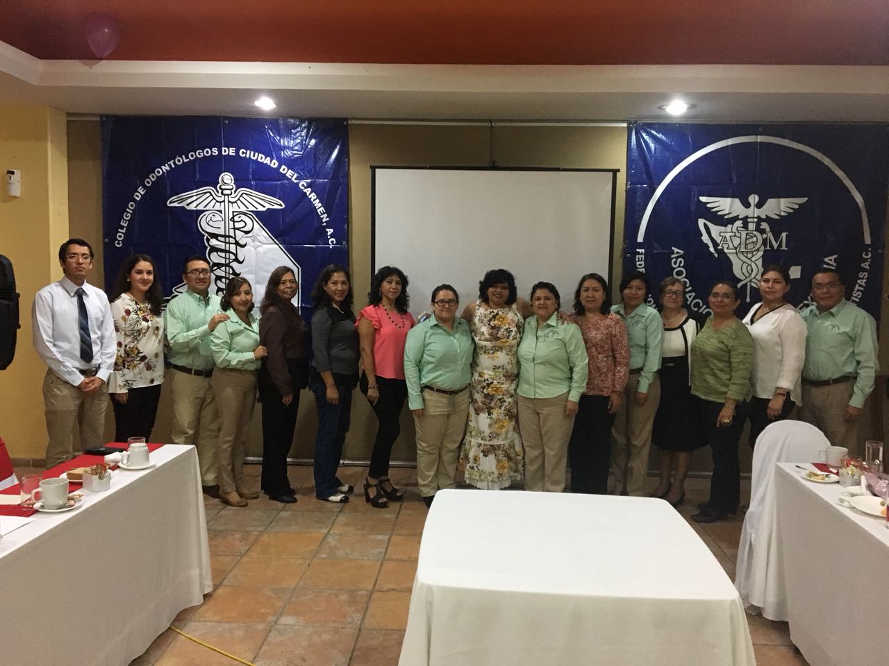 Toma de protesta de la Mesa Directiva del Colegio de Odontólogos de Ciudad del Carmen, A.C.