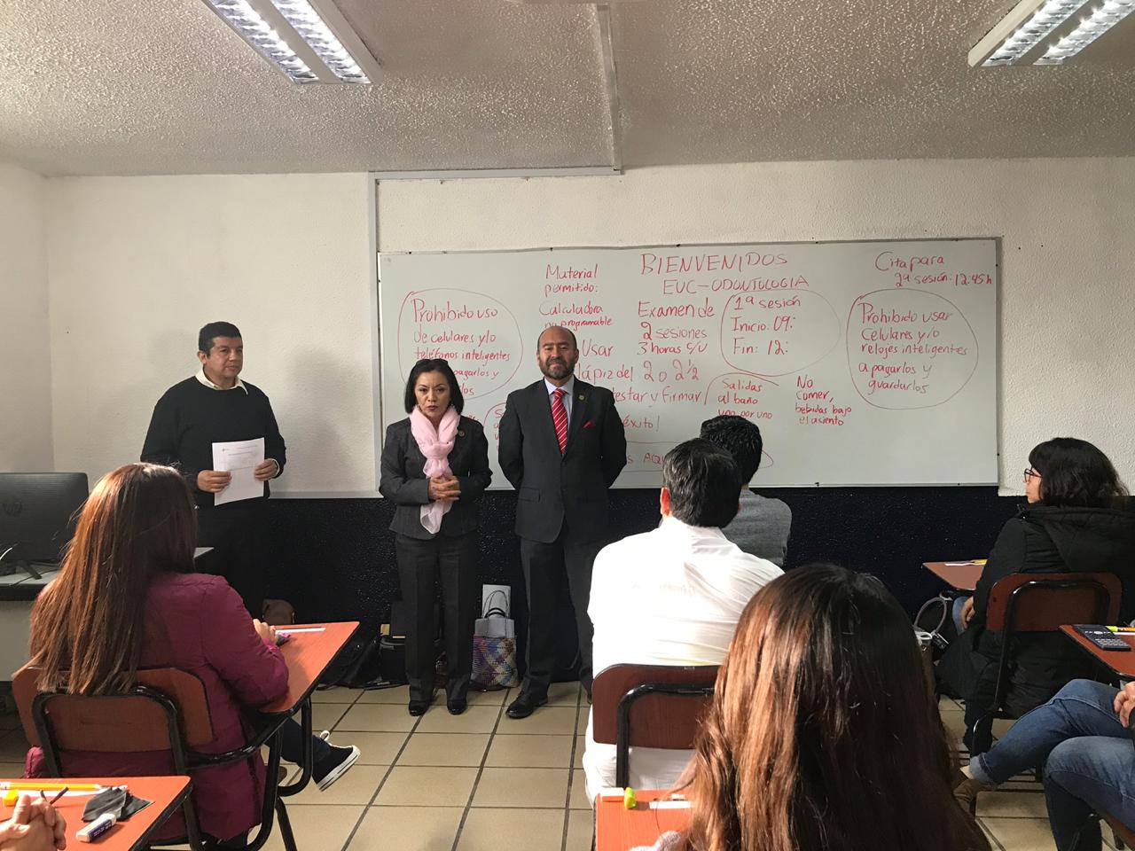 Aplicación del Examen Nacional para la Certificación Profesional en Odontología, Toluca, Edo. de México