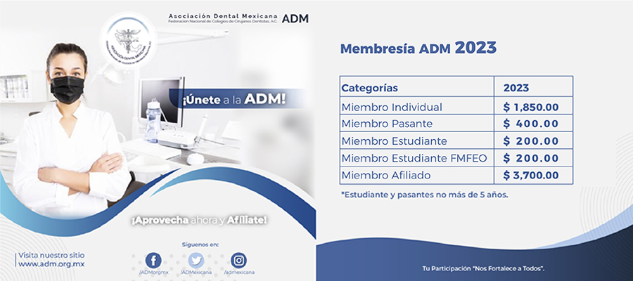 Membresía ADM 2023