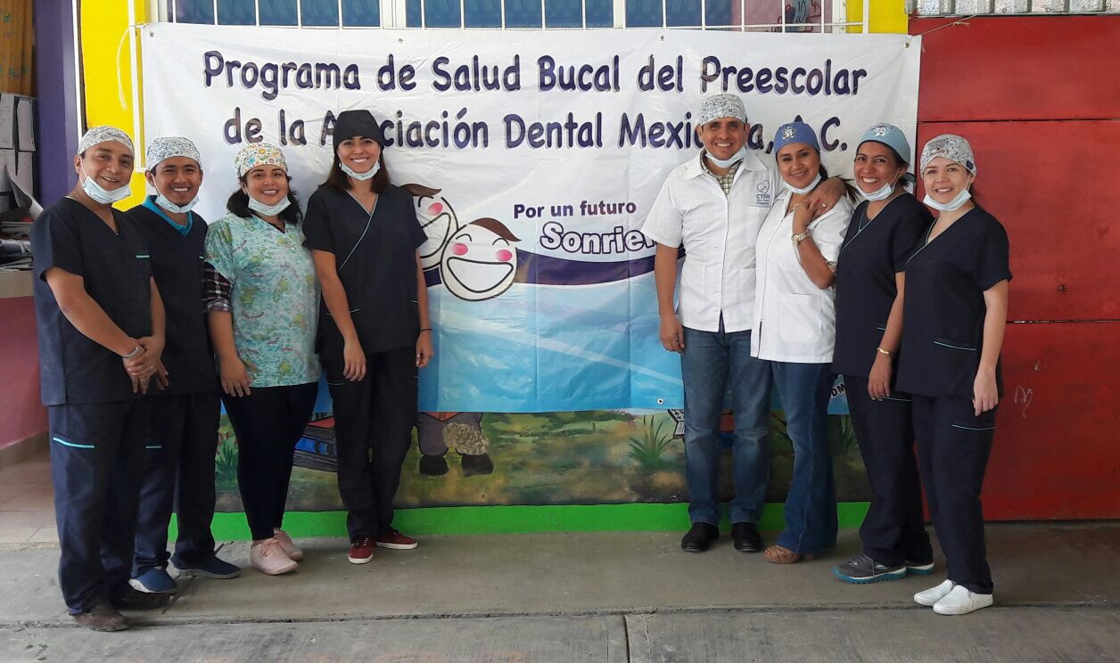Colegio de Cirujanos Dentistas de Huejutla a través del Programa de Salud Bucal de Preescolares; Coordinador Dr. Francisco Antonio Torres Delgado